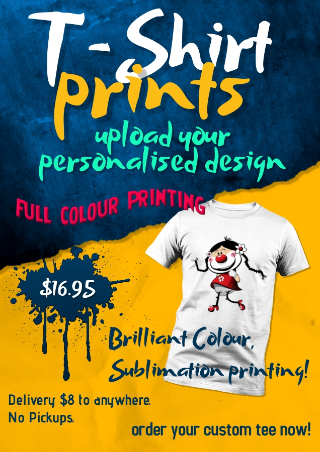 Custom Printed Tee SHirt